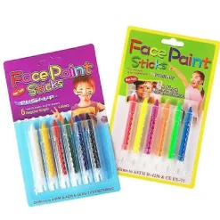 2025 12 st Halloween Party Ansikts- och Kroppsmålningskritor för Maskerader> Smink