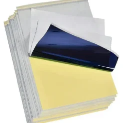 D 30 ark kolpapper för tatuering, professionellt A4-kolpapper, kalkerpapper, överföringspapper, mallpapper, mall för egen utskrift><noscript><img width=