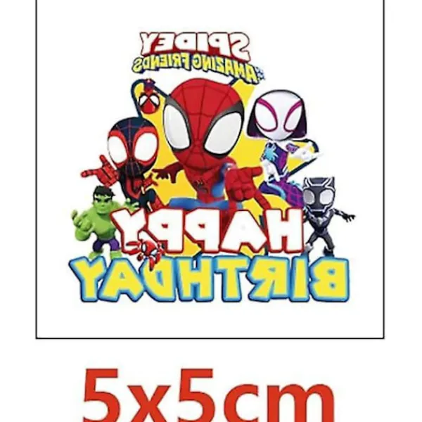 20 Ark Marvel Spidey And His Amazing Friends Tillfälliga Tatueringsdekaler Födelsedagsfesttillbehör Anime Cartoon Falska Tatueringsdekaler Festpresenter Fo | Fyndiq> Smink