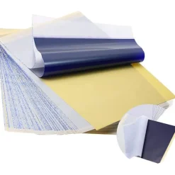 25 ark med tatueringsöverföringspapper, tatueringsstencils kalkerpapper> Smink