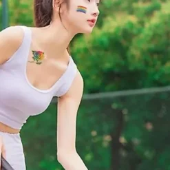 9 ark Regnbågsdekaler><noscript><img width=