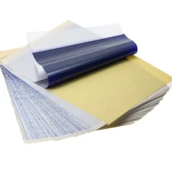 100 ark tatueringspapper överföringspapper A4 spårningspapper stencilpapper tatueringar grafit Pa> Smink