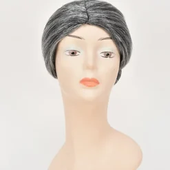 5 delar peruker peruk mormor COS kostym kedja glasögon pärlhalsband glasögon för aprilskämt ' dag 100 dagar i skolan><noscript><img width=