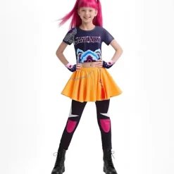 2025 Demon Hunter K-Pop Kostym | Halloween Outfit Kvinnor Barn Cosplay cm Perfekt Zoe 2-piece set><noscript><img width=