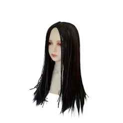 2023 Disney Wish Princess Asha Lång Rak Hår Cosplay Peruk Kvinnors Kostymfest Prop><noscript><img width=