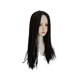 2023 Disney Wish Princess Asha Lång Rak Hår Cosplay Peruk Kvinnors Kostymfest Prop><noscript><img width=