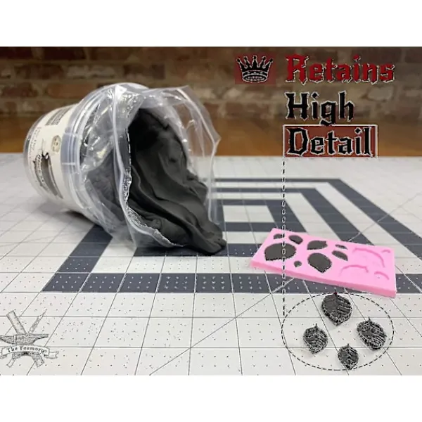 2024 Formbar Cosplay Skumlera (Svart) Från - Hög Densitet - 300g - Lufttorkar som Eva-skum, lättviktig, slipas och målas enkelt, giftfri> Smink