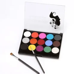 15 färger Body Paint Pigment Ansiktsmålning för barn> Smink