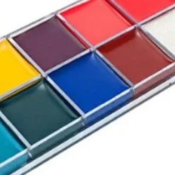 12 färger Kroppsmålningspalett Säkert ansikte Kroppsmålningsolja för Opera Professional Body Painting Show><noscript><img width=