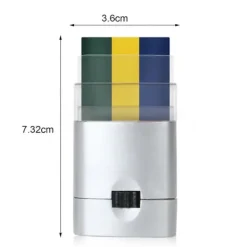 FJORD 3 Färger Patriotisk Ansiktsfärg Atleter Sportfans Vuxna Barn Ansiktsmålningskräm Sportevenemang> Smink