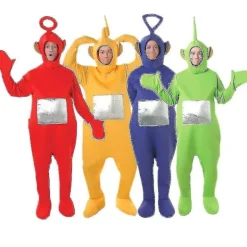 4 Färger Teletubbies Roll Vuxen Rolig Kostym W-Perfekt Lila Lila-FA- xl> Dräkter