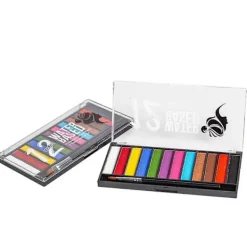 12 Färger Världscupen Halloween Smink Ansiktsfärg Jul Ansiktsfärg><noscript><img width=