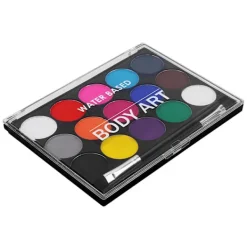 15 Färgers Ansikts- och Kroppsfärgset Giftfri Vattenlöslig Sminkverktyg> Smink