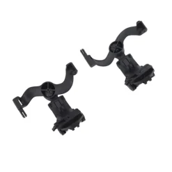 360 graders rotationshuvudset Hjälmguide Adapter Multi Vinkel Rotation Hjälm Rake Adapter Brusreducering Inspelningsheadset Hjälmtillbehör ABS> Huvudbonader