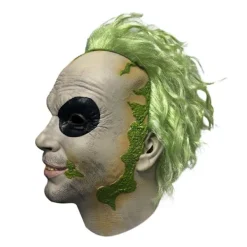 2024 Halloween Beetlejuice Clown Mask Läskig Joker Helhuvudsmask Cosplay Kostym Rekvisita Maskerad-FA-><noscript><img width=
