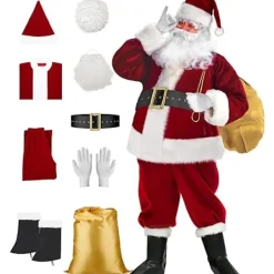 1 Jultomte Jultomte Kostym XXL Herrkostym Jultomte Co> Dräkter