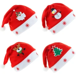 ECORP /#/4 Jultomtehattar Juldiadem/#/> Huvudbonader