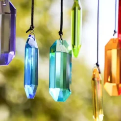 7 Kristall Sol Prism Julgransprydnader><noscript><img width=