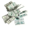 150 magiska rekvisita falska dollarvaluta leksakssedlar miniatyrer miniatyrer sedlar> Tillbehör