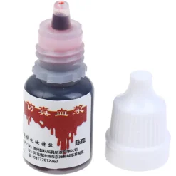 Jettbuying 5 ml ultrarealistiskt blod för Halloween, simulering av mänskligt blod onesize><noscript><img width=