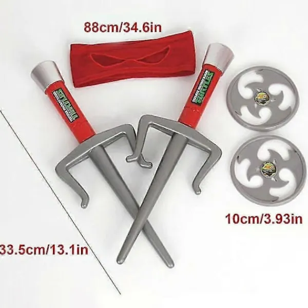 LEIGELE 2023 Ninja Turtle Superhjälte Cosplay Kostym Födelsedagsfest Favörer För Barn (LGL)> Dräkter