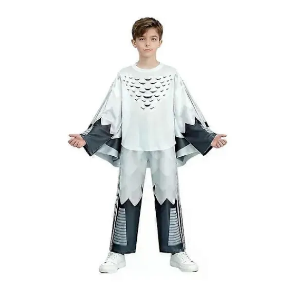 2025 99-nätters i skogen hjortdräkt uggla skog cosplay kostym halloween djur topp byxor mask handske cosplay kostym 150> Dräkter