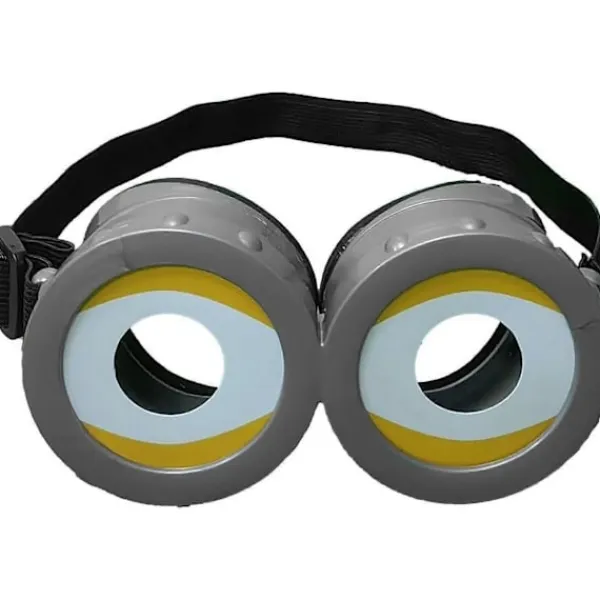 2025 Nya Dam Herr Halloween Söta Mini-ons Kostymer Mini-ons Tillbehör Inkluderar Glasögon Gul Mössa Stickade Mössor Svarta Handskar Mini Gul Mansdräkt | Fyndiq> Tillbehör