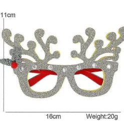 2023 Nya Festrekvisita Julglitter Fest Glasögon Julglasögon><noscript><img width=