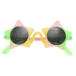 1 Pack Mini Cool Pentagram Shape Barn Glasögon Kostym Cosplay Halloween Glasögon Fest Tillbehör (Färgglada som visas på bilden)> Tillbehör