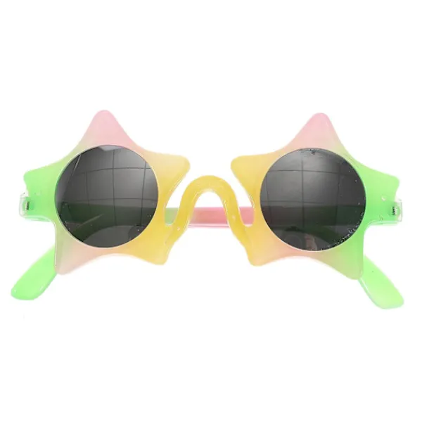 1 Pack Mini Cool Pentagram Shape Barn Glasögon Kostym Cosplay Halloween Glasögon Fest Tillbehör (Färgglada som visas på bilden)> Tillbehör