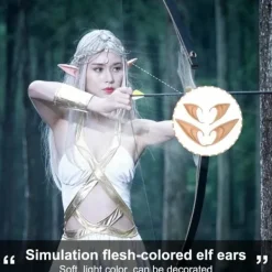 unbranded 2 par alvöron medellång och lång stil för festvampyrmaskerad Anime Dress Up kostym><noscript><img width=