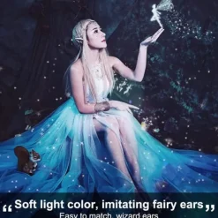 unbranded 2 par alvöron medellång och lång stil för festvampyrmaskerad Anime Dress Up kostym><noscript><img width=