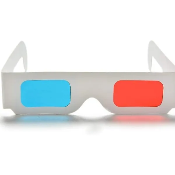 10 par 3d kartongglasögon Universal Anaglyph 3d glasögon> Tillbehör