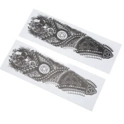 1 par Fashionable Motorcycle Skull Sticker Paper Universal Motorcycle Decals för MotorcykelmodifieringSkull><noscript><img width=