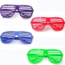 8 Par Festglasögon Neonfärgade Shutterglasögon> Tillbehör