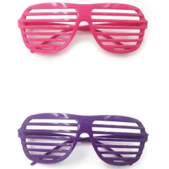 8 Par Festglasögon Neonfärgade Shutterglasögon> Tillbehör