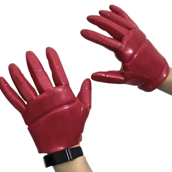 1 par Iron Man rollspelshandskar för barnens Avengers-filmfigur Cosplay-handskar Halloween Cosplay-festdräkt Handskar rekvisita presenter> Tillbehör