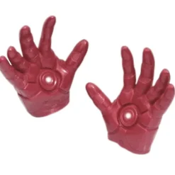 1 par Iron Man rollspelshandskar för barnens Avengers-filmfigur Cosplay-handskar Halloween Cosplay-festdräkt Handskar rekvisita presenter><noscript><img width=