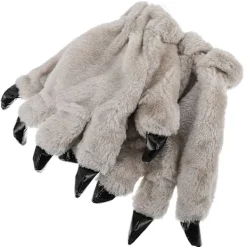 1 par kreativa tecknade handskar förtjockade damhandskar plyschhandskar> Tillbehör