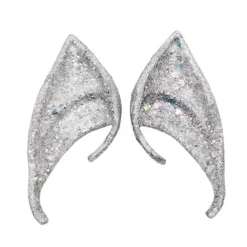 1 par älvöron hög simulering flexibel spetsig topp självlysande glitter cosplay rekvisita latex Halloween kostymfest älvöron för festival | Fyndiq> Tillbehör