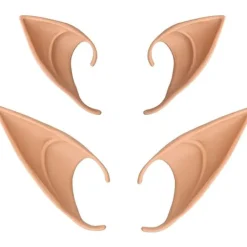 2 par Pixie Fairy Elf-öron - Tillbehör för Halloween, Jul, Vampyr-fest> Tillbehör