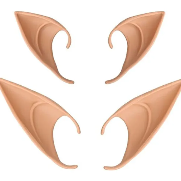 2 par Pixie Fairy Elf-öron - Tillbehör för Halloween, Jul, Vampyr-fest> Tillbehör