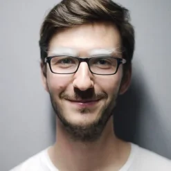 5 par vita ögonbryn Jultomten Ögonbryn Realistiskt ansiktshår Jultomtedräkt-FX-> Tillbehör