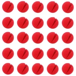 FMYSJ 60 Röda Clowns Näsor Cosplay Näsor Skumnäsor för Jul Karneval Kostymfest Utklädning (FMY)> Tillbehör