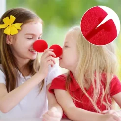 FMYSJ 60 Röda Clowns Näsor Cosplay Näsor Skumnäsor för Jul Karneval Kostymfest Utklädning (FMY)><noscript><img width=