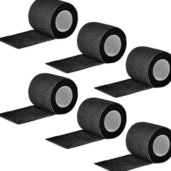 6 rullar tatueringsgrepp omslag wrap tatuering engångs självhäftande bandagetejp tatueringsgrepp wrap för tatueringsmaskin> Smink