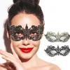 AcserGery 2025 Senaste Modell Maskeradmask för Kvinnor Venetianska Spets Ögonmasker För Festbal Maskerad Kostym Mardi Gras Festtillbehör> Masker