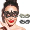 2025 Senaste Modell Maskeradmask för Kvinnor Venetianska Spets Ögonmasker för Festbal Maskeradkostym Mardi Gras Festtillbehör> Masker