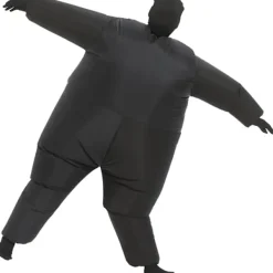 AcserGery 2025 Senaste Modell Uppblåsbar Kostym Vuxen, Blås Upp Maskeradkostym, Halloween Kostymer för Män Kvinnor Svart> Dräkter