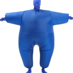 AcserGery 2025 Senaste Modell Uppblåsbar Maskeradkostym Helkroppsdräkt Luftblås Kostymer Jumpsuit Dräkt Blå> Dräkter